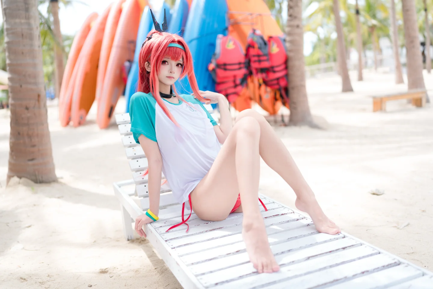 九柒喵 - No.034 拉毗泳装 [11P-348MB] tg@simisebaisi 【丝足阁】004.webp